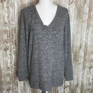 Lucky Brand V-Neck Oversized Tunic Sweater size Small